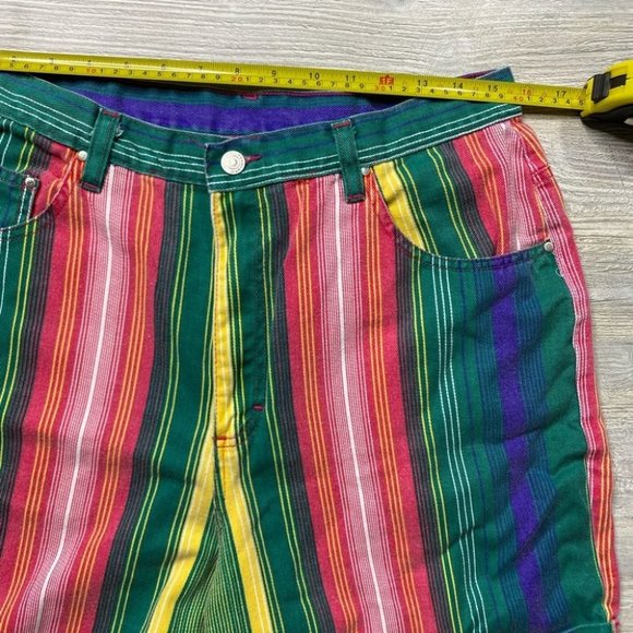 Vintage Gitano Striped Shorts - Picture 6 of 6